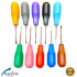 10 Pcs white Dental Root Elevators Oral Surgery PDL Luxating Tooth loosening