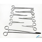 Baumgartner Needle Holder straight suture surgical forceps plier