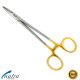 Mayo Hegar Needle Holder TC Straight Suture Gold CE