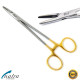 Mayo Hegar Needle Holder TC Straight Suture Gold CE