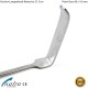 Retractor Kocher Langenbeck wound retractors 21 cm blunt prong surgery surgical