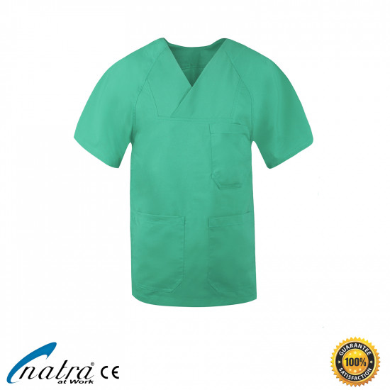 Tunic health care clothing doctor clinic hospital vets scrub lab Unisex
