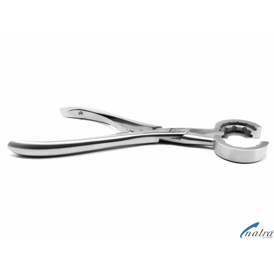 Infusion bottle opener forceps / 21 cm