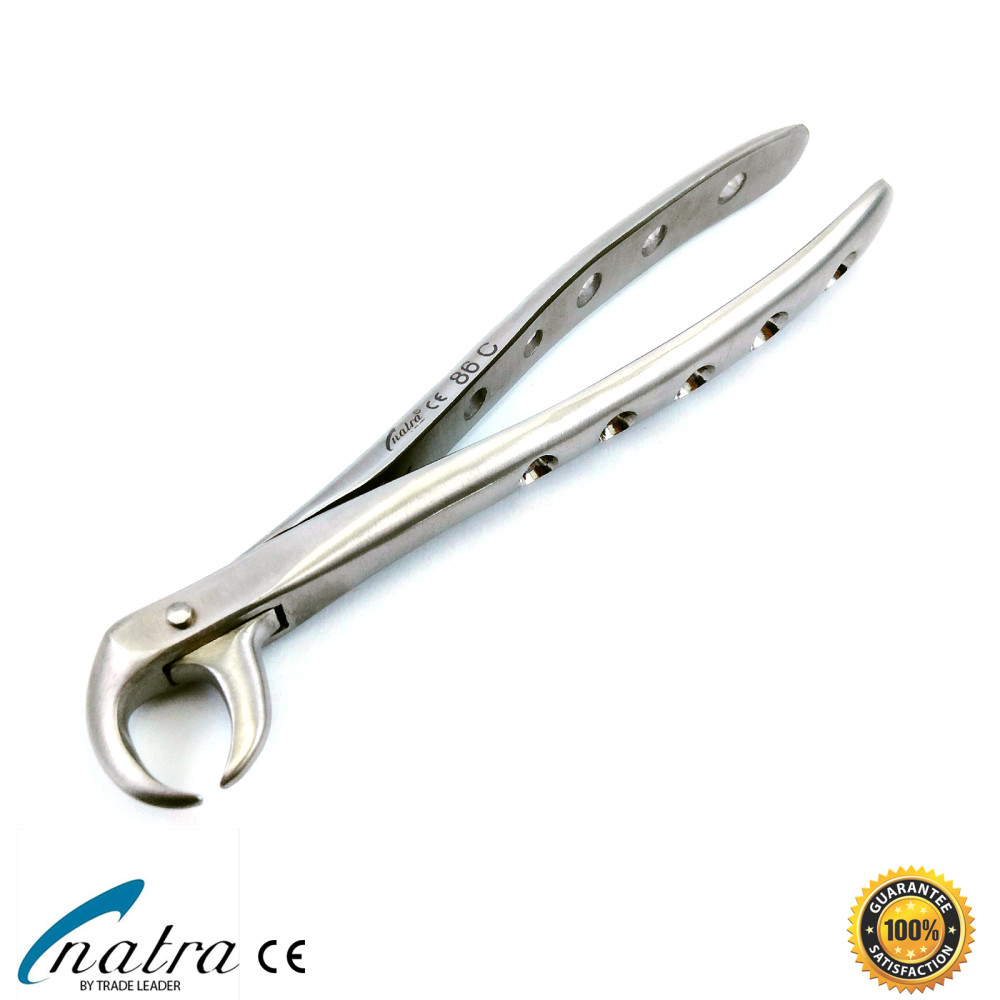 NATRA Dental Extraction Forceps Nr. 79 - Lower Molar Tooth Root Pliers - Germany