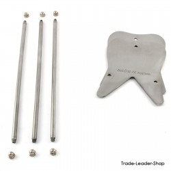 Dental Stainless Steel Stand Holder Orthodontic Pliers Forcep Scissors Placement