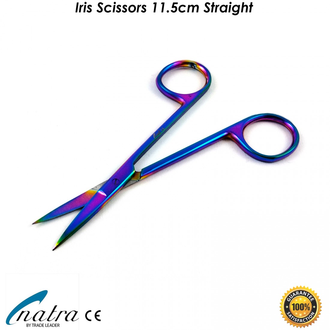 Iris Scissors Curved Tip Surgical Nursing First Aid scissors CE NATRA Germany