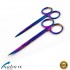 Iris Scissors Curved / Straight Tip Serrated  Surgical Scissors