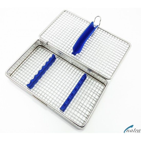 Sterilisation Cassette Rack Mesh Tray Surgical Dental 
