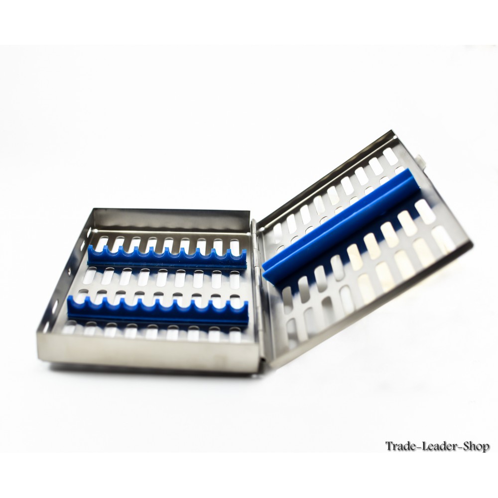 Sterilisation Cassette Rack Tray Surgical Dental 10 instruments NATRA