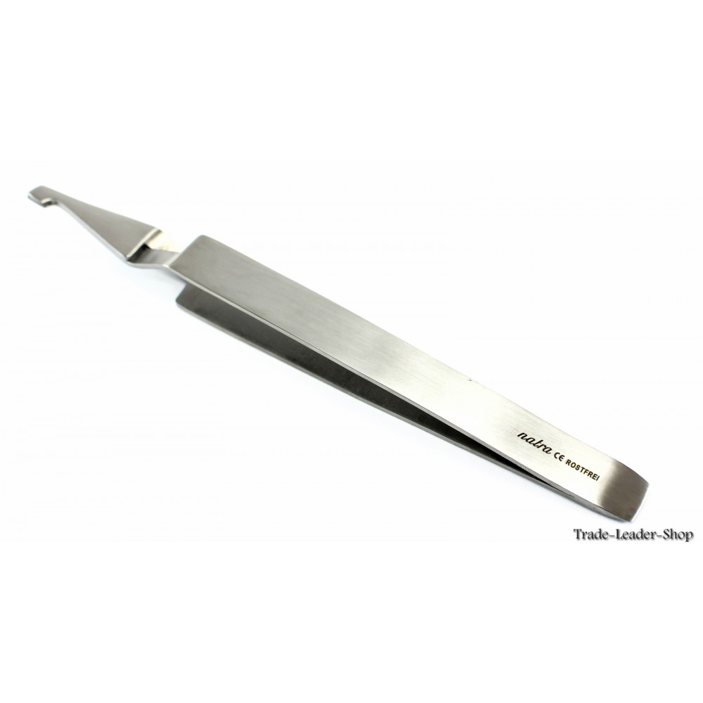 thumbnail image 2 of NATRA Stainless Steel Dental Tweezer Forceps - 14cm Surgical Tongs 2 of 5
