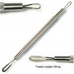 Comedone Extractors blackhead/Whitehead Remover pimple acne pores 11 cm NATRA Germany