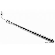 POOLE Suction Tube 20 cm curved aspiration cannula dental surgical instrument