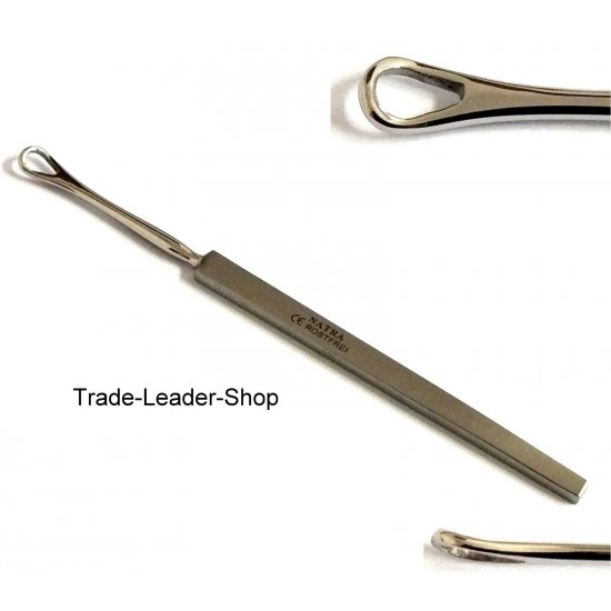 Medical Ear Cleaner earwax remover cleaner curette earpick 14 cm NATRA Germany Medical Ear Cleaner earwax remover cleaner curette earpick 14 cm NATRA Germany