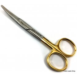 Mayo scissors blunt curved 14 cm 5.5 Inches TC Gold Straight / Curved Tip