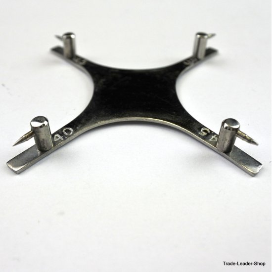 Set of 3 Gauge Bracket Marking Cross Strap Steel Knife Dental KFO Set of 3 Gauge Bracket Marking Cross Strap Steel Knife Dental KFO