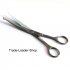 Hundeschere Tierschere Fellschere Pfotenschere ca. 17 cm NATRA Tierarzt Flaum