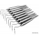 Williams-Fox CP-12 Dental probe Set of 9 pcs color coded probe Dental NATRA