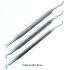 3x Set Dental Excavators Scaler Spoon Instrument Tartar Scratches NATRA Germany