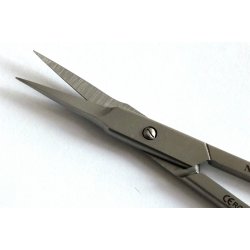Cuticle Nail Scissors Straight Blade NATRA Stainless Steel 9.5 cm German Quality