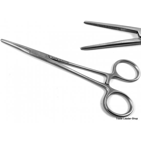 Kelly Forceps Needle Holder straight 16 cm suture surgical Piercing OP
