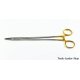 TC LaGrange scissors curved 11 cm surgical shears gold tissue dental gum Micro