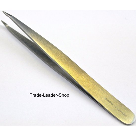 Pin Pointed Tweezers Eyebrows hair removel NATRA Stainless Steel Germany