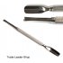 Manicure Tool Hollow Reamer Cuticle Nail Spatula NATRA Stainless Steel