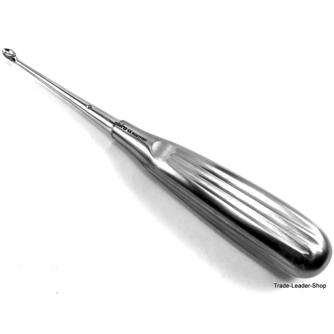 Volkmann Bone Curette 4x5mm Sharp Spoon – Dental Surgery Tool, 17cm (NATRA)