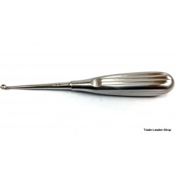 Bruns bone curette Round sharp spoon Fig. 00 dental tissue surgery 17 cm