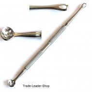 comedone extractors acne blackhead remover stainless steel needle spoon NATRA