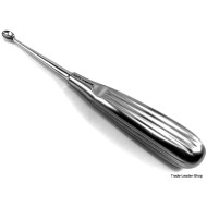 Volkmann bone curette 8x10 mm sharp spoon Fig. 2 dental tissue surgery 17 cm
