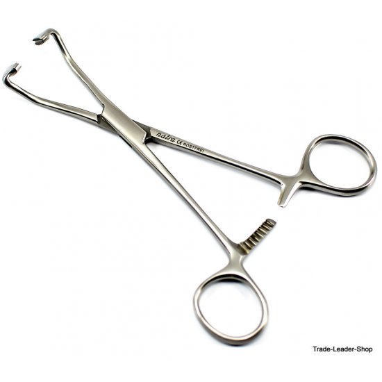 Peers Bertram tissue forceps 14,5 cm pliers clamp Surgery Veterinary paper