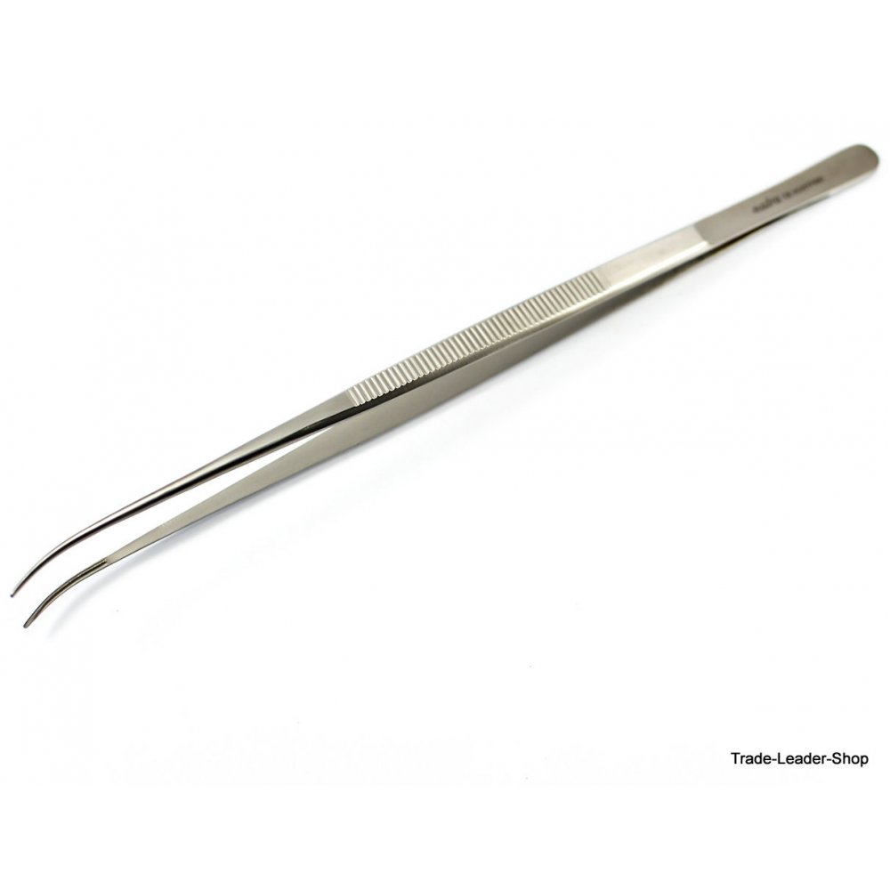 DeBakey Dissecting Forceps Tweezer curved 24 cm Surgery Surgical tissue