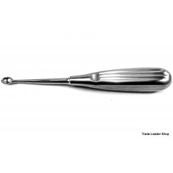 Volkmann bone curette 8x10 mm sharp spoon Fig. 2 dental tissue surgery 17 cm