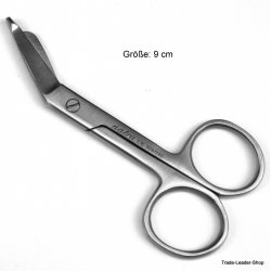 small Bandage Scissors Nursing Medical 9 cm First aid box rescue lister Germany