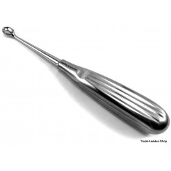 Volkmann bone curette 9x13 mm sharp spoon Fig. 3 dental tissue surgery 17 cm