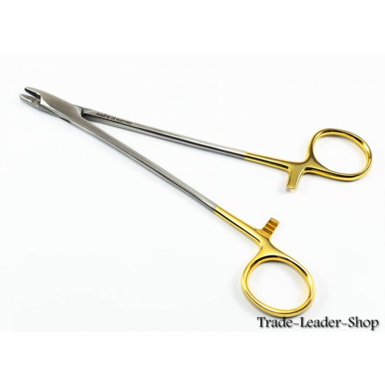 Sternal Wire Twister Needle Holder 18 cm extra strong TC gold surgical suture