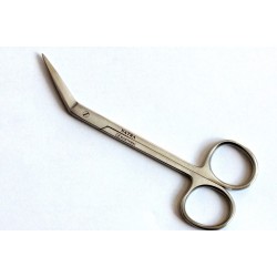 Iris Scissors angled surgical Dental surgery  shears 12 cm NATRA