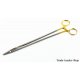 TC Wangensteen Needle Holder straight 28 cm suture gold seam surgical NATRA TC Wangensteen Needle Holder straight 28 cm suture gold seam surgical NATRA