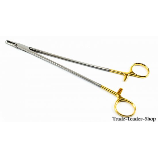 TC Wangensteen Needle Holder straight 28 cm suture gold seam surgical NATRA