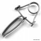 Penis clamp Strauss with rubber cover Incontinence Catheterizing