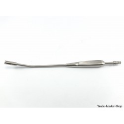 Aspiration Suction Tube Senning 32 cm angled curved tonsils surgical surgery