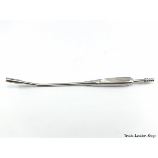 Aspiration Suction Tube Senning 32 cm angled curved tonsils surgical surgery