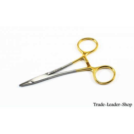 TC Halsey Needle Holder 12,5 cm smooth gold surgical suture Dental surgery NATRA
